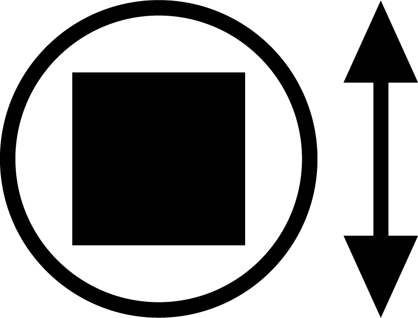 Fyrkant Diameter (mm)