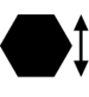 Diameter  Sekskantklinge (mm)