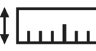 Bredde led (mm)