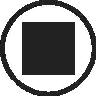 Diameter  Firkant (Tomme)