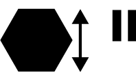 Hexagonal blade (Inch)