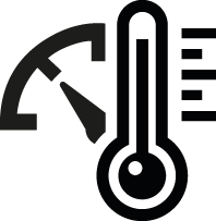 Operating temperature min - max (°C)